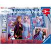 RAVENSBURGER, DISNEY PRINCESS, Disney, F RAVENSBURGER 3 PUZZLE 49 PEZZI - DISNEY FROZEN