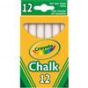 CRAYOLA - 12 Gessi Bianchi Antipolvere