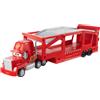 Disney, Cars Disney pixar cars mack trasportatore, camion da 33 cm con rampa per trasportare 12 macchinine