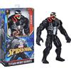 MARVEL, Spiderman Hasbro marvel spider-man titan hero series - venom deluxe, action figure da 30 cm