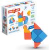 Geomag 201 geomag magicube 3 shapes recycled animals 9 pcs