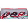 BBURAGO Gift set 3 pack Ferrari R&P 1:43 modelli assortiti - Bburago
