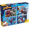 Avengers, Spiderman, LISCIANI Marvel puzzle maxifloor 4 x 48 spiderman