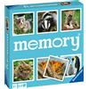 RAVENSBURGER - MEMORY® ANIMAL BABIES, 64 TESSERE, GIOCO DA TAVOLO, 3+ ANNI