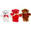 FAO Schwarz Confezione da 3 mini orsetti di peluche