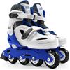SUN&SPORT Pattini a 4 ruote regolabili con freno posteriore - taglia 36-40, per offrire sicurezza e comfort mentre si sfreccia - blu