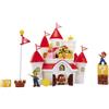 Super Mario Nintendo super mario castello di peach con 5 personaggi inclusi