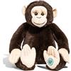 FAO Schwarz Scimmia di peluche 25 cm 100% da plastica riciclata