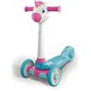 Baby clementoni - baby unicorn push scooter, monopattino bambina