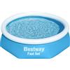 BESTWAY PISCINA GONFIABILE AUTOPORTANTE FAST SET DA 244X61 CM