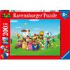 RAVENSBURGER, Super Mario RAVENSBURGER PUZZLE 200 PEZZI - SUPER MARIO