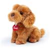 Trudi Dolcissimo barboncino toy oliver seduto color marrone chiaro
