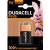 Duracell - Nuovo Plus 100 9V, Confezione Da 1