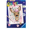 RAVENSBURGER, CREART RAVENSBURGER CREART PER BAMBINI, KIT PER DIPINGERE CON I NUMERI, 7+, SERIE E, BAMBI