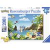 POKEMON, RAVENSBURGER RAVENSBURGER PUZZLE 200 PEZZI - POKEMON