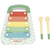 WOOD 'N' PLAY Xilofono per bambini con 5 tasti colorati e 2 bacchette - eco-friendly e certificato fsc - wood 'n' play