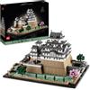 Lego, LEGO ARCHITECTURE Lego architecture 21060 castello di himeji, kit modellismo adulti, collezione monumenti, albero ciliegio in fiore da costruire