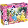 Disney, DISNEY PRINCESS, LISCIANI DISNEY PUZZLE DF MAXI FLOOR 108 PRINCESS - PRINCESS FOREVER