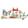 WOOD 'N' PLAY Trenino 60 pezzi in legno - wood 'n' play