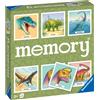 Ravensburger - memory® dinosauri, 64 tessere, gioco da tavolo, 3+ anni