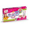 CREA MANIA Kit string art - crea 3 disegni colorati - inclusi fili e chiodini - età 6+ - crea mania