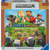 RAVENSBURGER, MINECRAFT Ravensburger - minecraft heroes of the village, versione italiana, gioco da tavolo strategico, 1-4 giocatori, 7+ anni