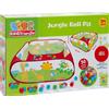 BABY SMILE PISCINETTA JUNGLE CON 50 PALLINE
