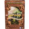 Jumanji gioco da viaggio - avventura epica con messaggi segreti e dadi per sconfiggere il pericolo