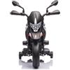 Moto elettrica per bambini 6v aprilia dorsoduro small colore nero