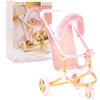 FAO Schwarz Passeggino giocattolo per bambole con 3 ruote fao baby