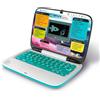 Clementoni Space Laptop Clementoni Interattivo Educativo per Bambini - 45 Attività - Schermo LCD Retroilluminato - Apprendimento Lingua Inglese