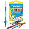 Pennarelli Mitama Super Lavabili Presa Triangolare pz. 24