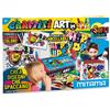 Graffiti art, desk 15 pennar.magici aerogr.+6 stencil+1 album+2 aerog., in scat