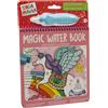 Magic water book - libretto assortito da colorare magico con acqua per bambini - unicorni, veicoli e dinosauri