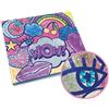 MITAMA Glitter & diamond artist mitama, quadretto adesivo a4 c/pol. glitter + gemme