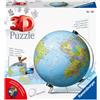 RAVENSBURGER 3D PUZZLE, RAVENSBURGER RAVENSBURGER - 3D PUZZLE GLOBO, 540 PEZZI, 10+ ANNI