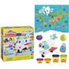 Play-doh, il mio primo aeroplano esploratore, starter set per attività manuali, per bambini e bambine