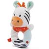 BABY SMILE Sonaglino anello soft zebra zaki - baby smile
