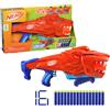 Nerf junior wild - lionfury, blaster a forma di leone, facile da usare