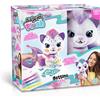 ROCCO GIOCATTOLI AIRBRUSH PLUSH - PELUCHE GATTINO - LIBERA LA FANTASIA