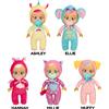Cry babies tiny cuddles daycare, bambola soffice assortita con ciuccio, ideali per i piccoli