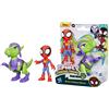 SPIDEY Hasbro Spidey e I Suoi Fantastici Amici - Spidey con Cattivo Dino Spidey, assortito - 3+