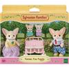 Sylvanian Families Famiglia volpe fennec - personaggi e playset del meraviglioso mondo sylvanian families