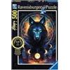 Ravensburger Puzzle 500 Pezzi Lupo Splendente - Puzzle Ravensburger per Adulti