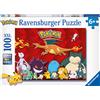 RAVENSBURGER, POKEMON RAVENSBURGER - PUZZLE POKéMON, 100 PEZZI XXL, ETà RACCOMANDATA 6+ ANNI