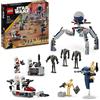 Lego, Star Wars, LEGO® Star Wars™ LEGO STAR WARS 75372 BATTLE PACK CLONE TROOPER E BATTLE DROID CON VEICOLO GIOCATTOLO SPEEDER BIKE, IDEA REGALO BAMBINI 7+ ANNI