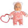 Chicco Mini doll pigiama cuori rosa - mini bambola per bambini, 0+ mesi - chicco
