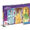 Clementoni - supercolor puzzle disney princess - 104 pezzi, 25772