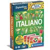 SAPIENTINO Carte Quiz Sapientino- Sfida i Tuoi Amici con Divertenti Domande di Italiano
