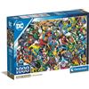 Clementoni - puzzle dc comics - puzzle adulti 1000 pezzi, 39863